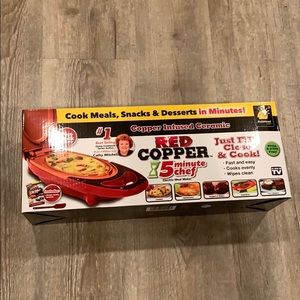 Red Copper 5 Minute Chef